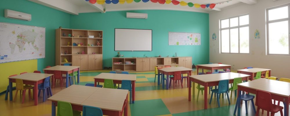 Crianças envolvidas em atividades lúdicas, com foco na prática educativa para um aprendizado divertido e eficaz na educação infantil.