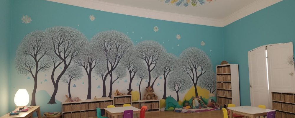 Crianças reunidas em roda de histórias na educação infantil, com livros e sorrisos, promovendo aprendizado e conexão emocional.