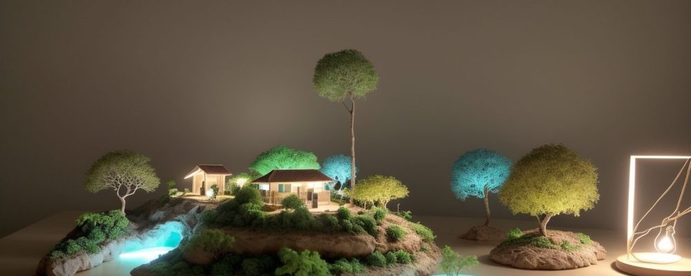 Imagem vibrante de um grupo em brainstorming, explorando técnicas de criatividade e inovação.