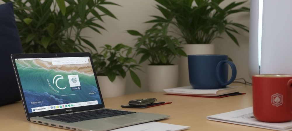 Auxiliar de departamento pessoal estudando em um curso online, com foco em aprender sobre as funções e rotinas do DP