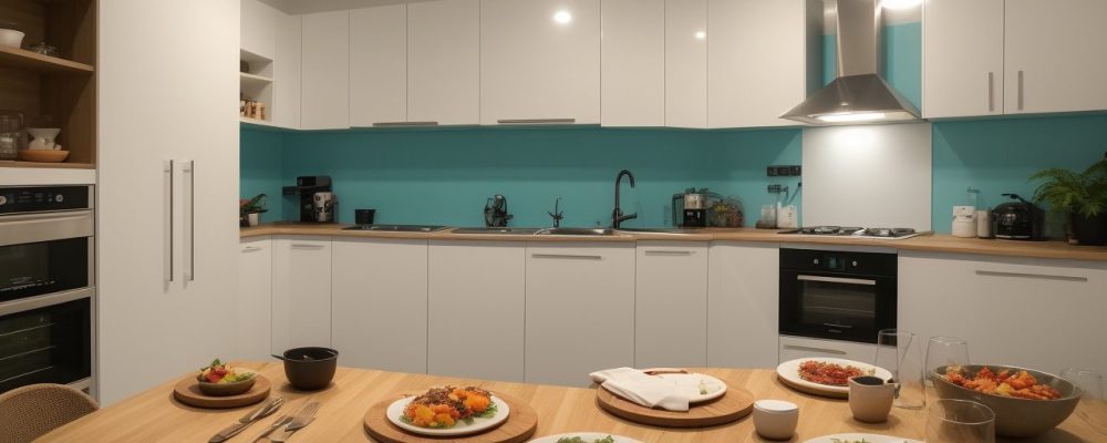 Cena de um cozinheiro iniciante aprendendo técnicas de cozinha com receitas práticas