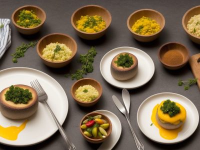 Imagem representando um curso básico para cozinheiro com técnicas de cozinha para iniciantes e habilidades essenciais.