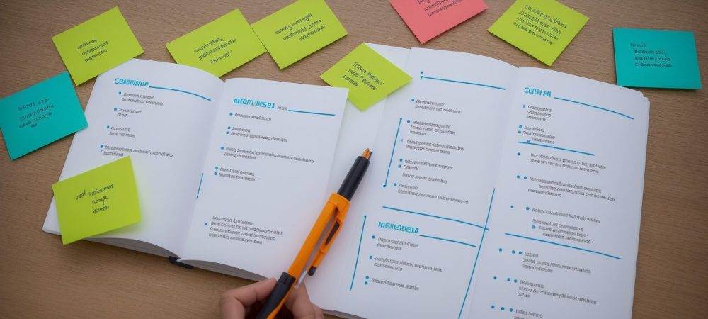 Imagem de pessoas trabalhando em estratégias de marketing e comunicação, com foco em um curso marketing digital.