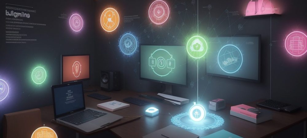 Imagem representando um curso online sobre bullying escolar com foco em prevenção e combate, mostrando educadores em ambiente colaborativo.