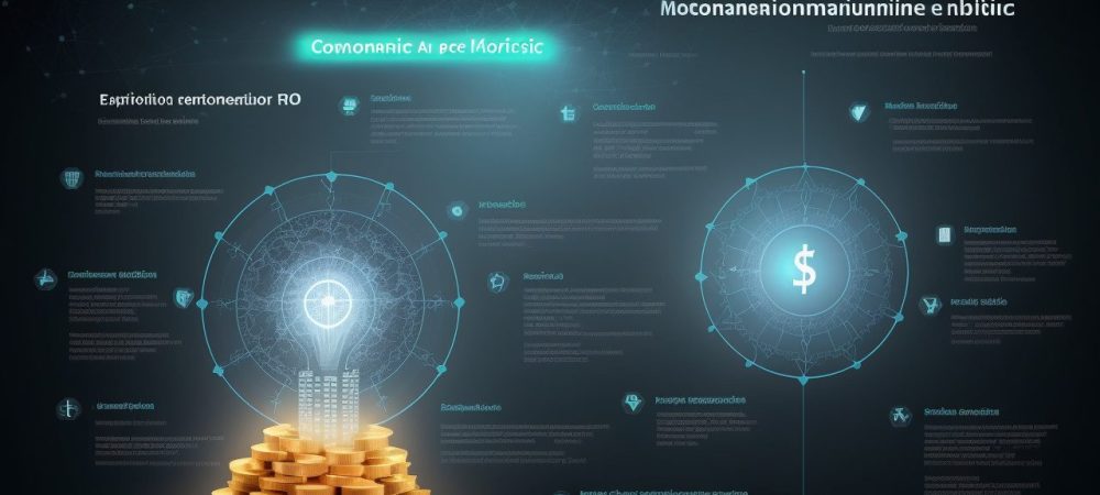 Imagem de um servidor público estudando economia no setor público em um curso online, com foco em finanças e orçamento público