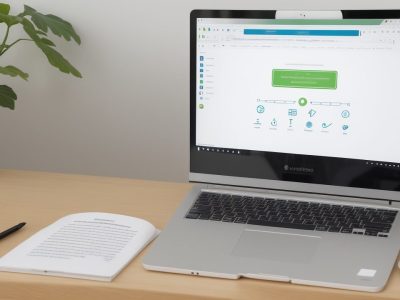 Imagem de um servidor público estudando funções matemáticas em um curso online, focado em aplicação prática para aprimoramento profissional e carreira.