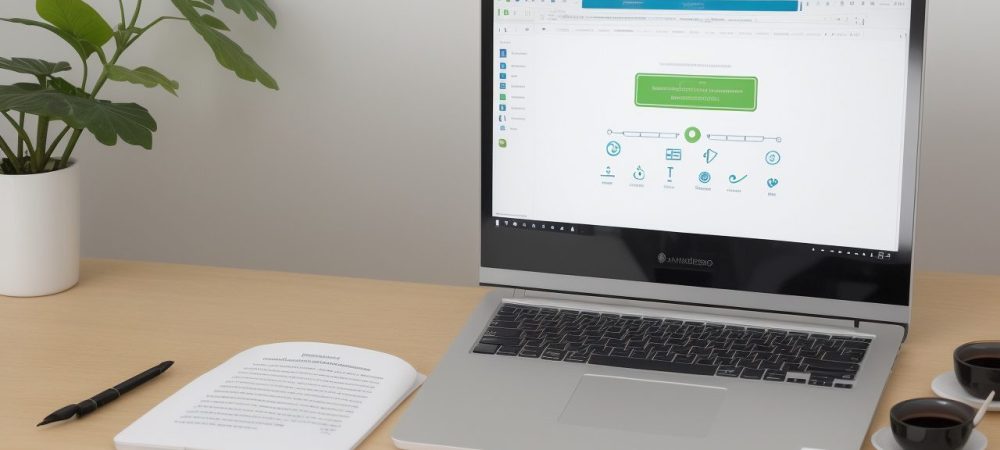 Curso Online Funções Matemáticas: Transformando Carreiras Imagem de um servidor público estudando funções matemáticas em um curso online, focado em aplicação prática para aprimoramento profissional e carreira.