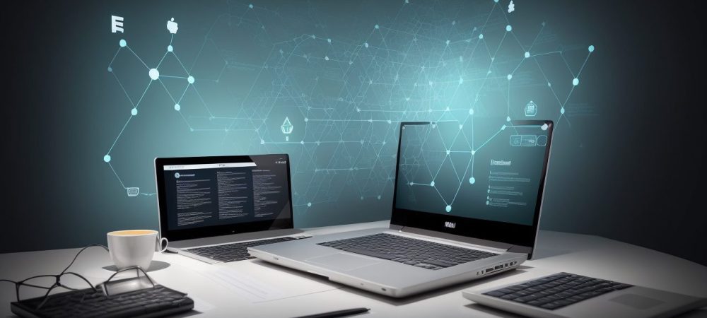 Curso Online Propriedade Intelectual: Proteja suas Ideias e Carreira Alunos estudando propriedade intelectual em um curso online, com foco em registro de patentes e marcas.