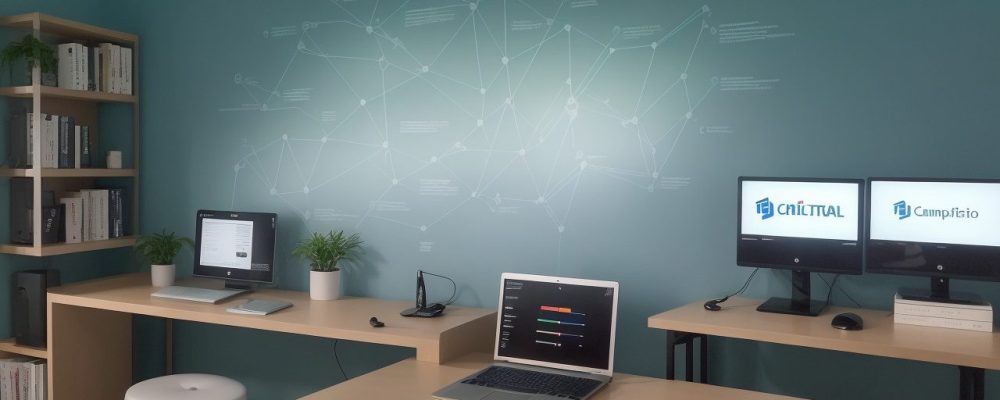 Profissionais estudando em um curso online de qualidade total, focados em melhorar processos e carreiras no serviço público.