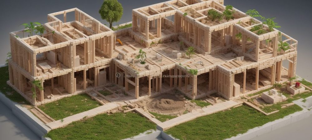 Visão geral de um curso online de reciclagem de resíduos na construção civil, mostrando o impacto da sustentabilidade no setor