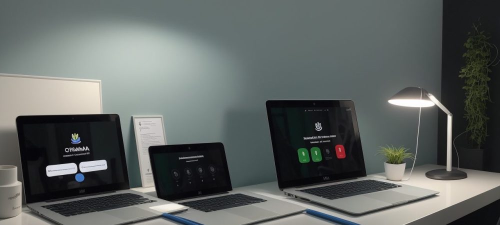 Imagem que ilustra um curso online de administração pública, mostrando um ambiente de aprendizado com foco em liderança e inovação, inspirando servidores públicos.