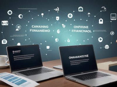 Estudantes em um curso online de administração de empresas, focados no aprendizado e desenvolvimento profissional para servidores públicos.