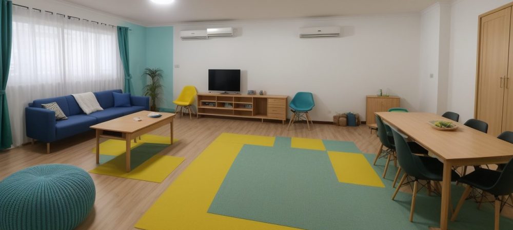 Estudantes envolvidos em atividades de alfabetização e letramento em sala de aula moderna