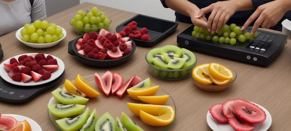 Imagem ilustrando um curso online de alimentação alternativa, com pessoas estudando, refeições saudáveis e certificados, representando a transformação na carreira de servidores públicos.