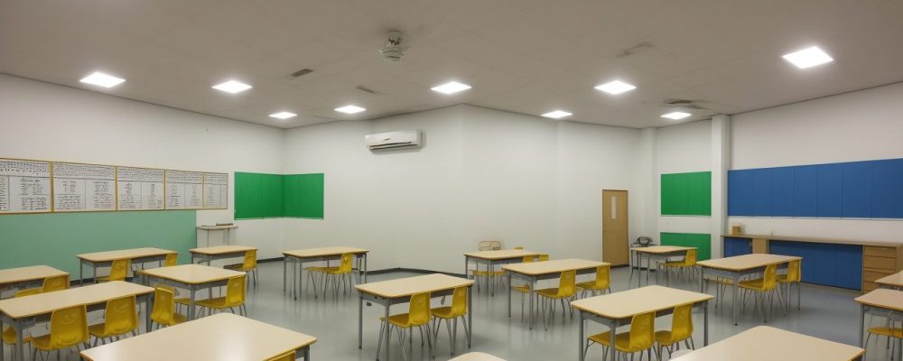 Professor ensinando ciências com atividades práticas e projetos em sala de aula para o ensino fundamental