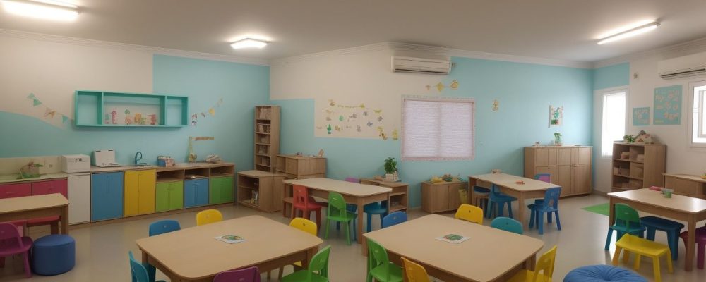 Crianças atentas a um contador de histórias em um ambiente de aprendizado lúdico e envolvente, destacando a importância do curso online de contação de histórias na educação infantil.