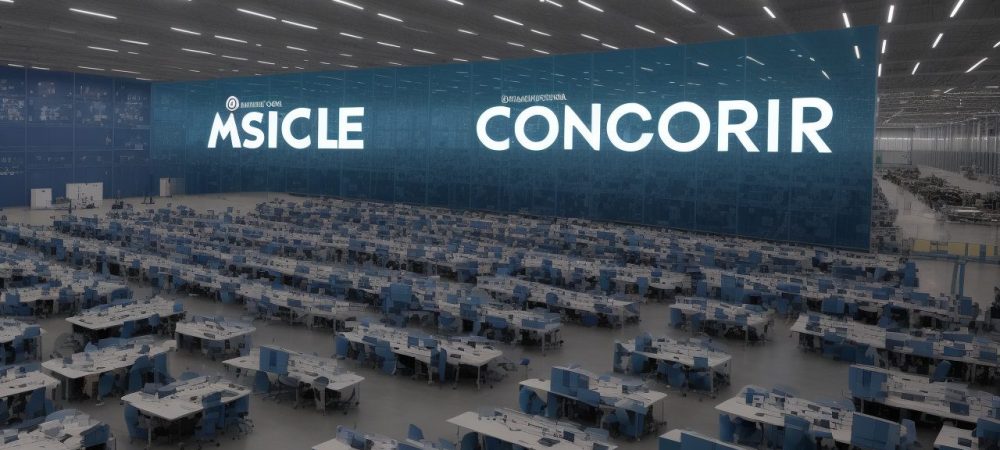 Ilustração de pessoas organizando documentos e arquivos, representando o curso online de controle de arquivos e documentos