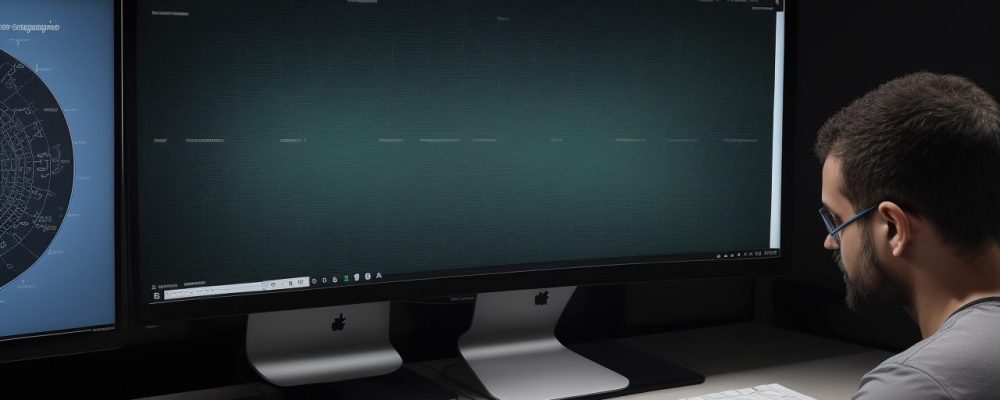 Representação visual de um curso online sobre esquizofrenia, mostrando os sintomas e como ajudar.