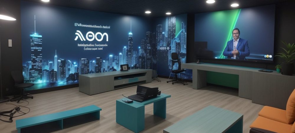 Representação visual de um curso online de gestão empresarial impactando positivamente a carreira de servidores públicos, com foco em gestão estratégica e projetos.