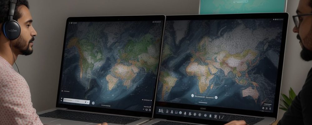 Visão de um grupo de pessoas participando de um curso online sobre movimentos sociais, com foco em networking e desenvolvimento profissional.