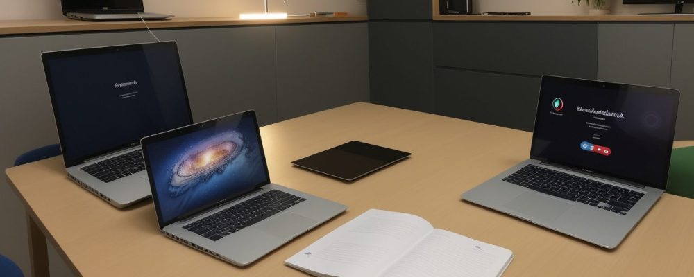 Servidora pública estudando em curso online de redação, aprendendo técnicas para aprimorar a comunicação