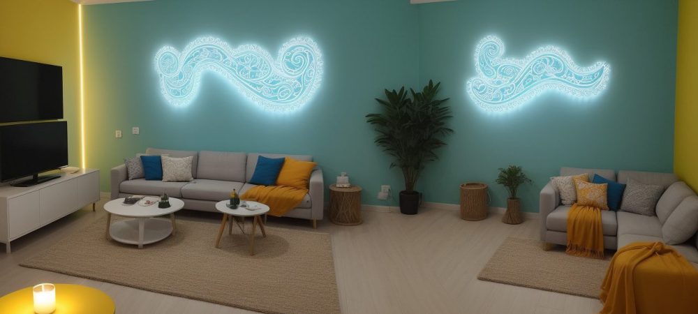 Família reunida em um ambiente acolhedor, participando de um curso online de atendimento a pacientes com câncer, aprendendo estratégias para oferecer apoio e esperança.