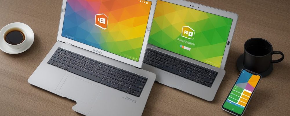 Alunos aprendendo Excel e Word em um curso online de pacote office para servidores públicos, com foco em planilhas e documentos.