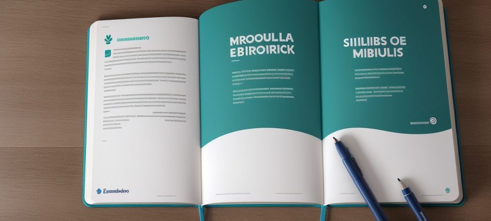 Estudantes focados em um curso preparatório Enem online, com materiais de estudo e um ambiente de aprendizado moderno, representando o sucesso no exame.