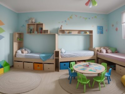 Crianças reunidas, ouvindo atentamente uma contadora de histórias em um ambiente acolhedor, aprendendo sobre o curso de contação de histórias