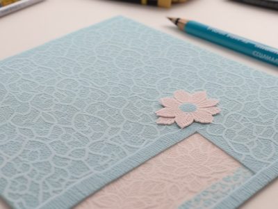 Aluna desenhando croqui de moda em um ambiente de curso, com referências e materiais de design