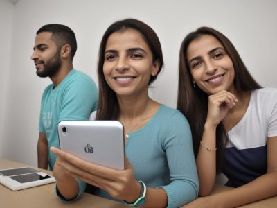 Imagem ilustrando o curso online de deficiência auditiva, destacando a inclusão e o aprendizado sobre surdez e perda auditiva.