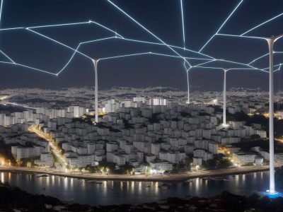 Imagem de um curso de despacho aduaneiro com profissionais estudando e interagindo em um ambiente moderno e tecnológico, com foco em importação e exportação.