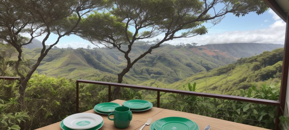 Imagem de um profissional estudando direito ambiental em um ambiente moderno e inspirador, com elementos visuais que representam a legislação e a sustentabilidade.