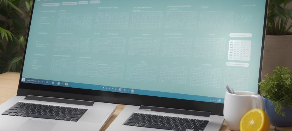 Ilustração de um servidor público estudando em um curso online de elaboração de projetos, com foco em gestão de projetos e planejamento estratégico.