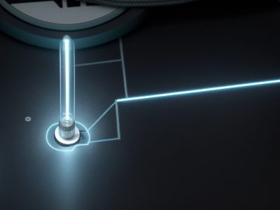 Profissional durante um curso de eletricidade, aprendendo sobre instalações elétricas e segurança no setor público, com foco na NR10