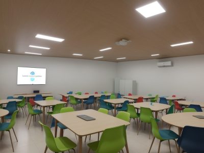 Professores participando de um curso de linguagens online, aprendendo novas metodologias e tecnologias para transformar o ensino.