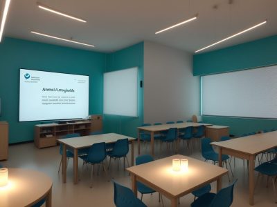 Professores engajados em curso de linguagens e tecnologias, utilizando ferramentas digitais para transformar a educação