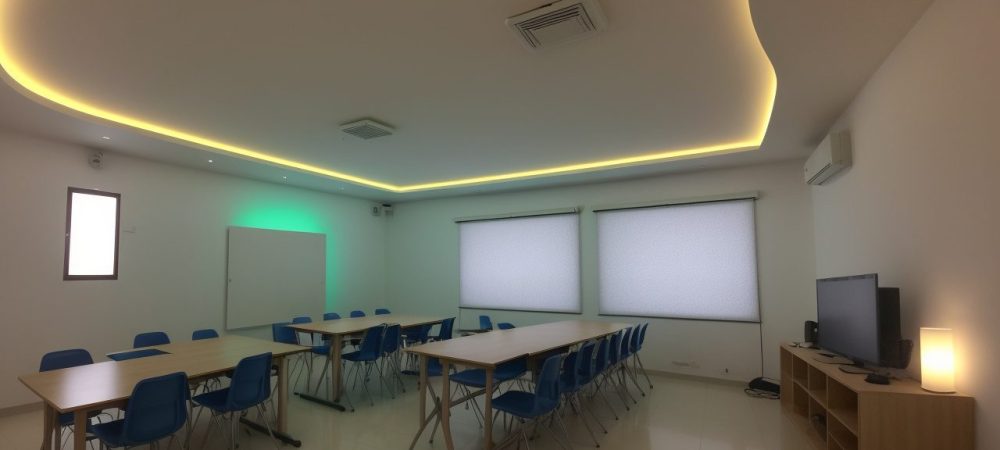 Alunos em um curso de logística internacional aprendendo sobre comércio exterior, importação e exportação e transporte internacional.