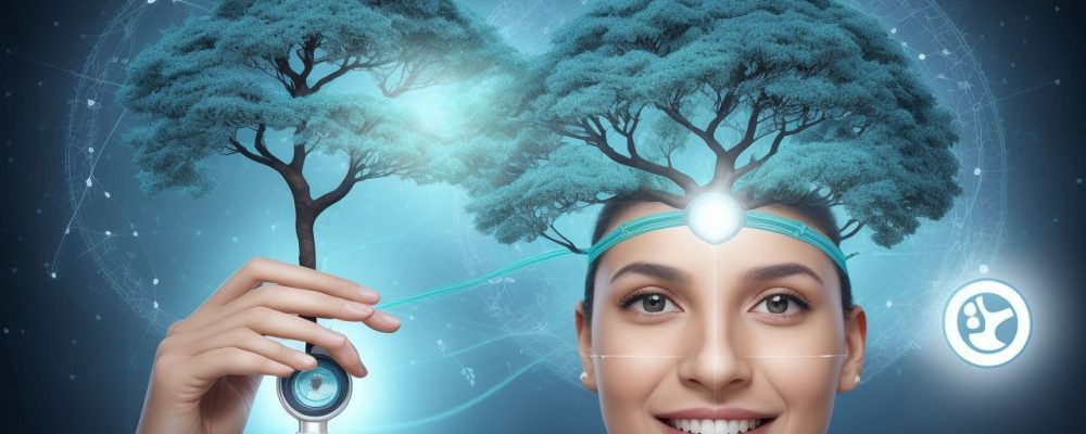 Imagem representando um profissional de saúde mental em um ambiente de trabalho, simbolizando a aplicação da psicopatologia no serviço público, com foco em curso de psicopatologia