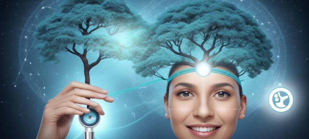 Imagem representando um profissional de saúde mental em um ambiente de trabalho, simbolizando a aplicação da psicopatologia no serviço público, com foco em curso de psicopatologia