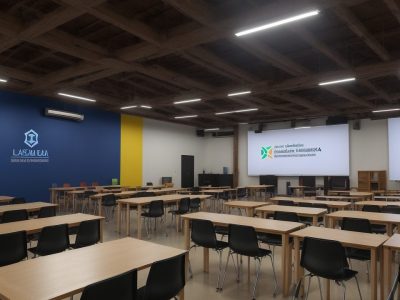 Imagem ilustrando um curso sobre surdocegueira, com pessoas interagindo e aprendendo juntas, simbolizando inclusão e desenvolvimento de habilidades.