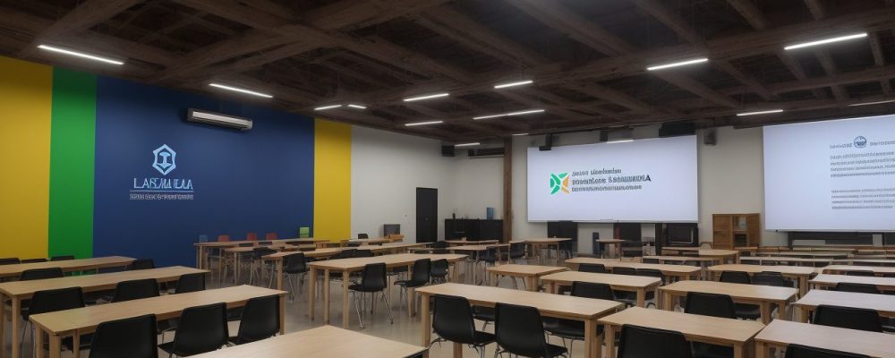 Imagem ilustrando um curso sobre surdocegueira, com pessoas interagindo e aprendendo juntas, simbolizando inclusão e desenvolvimento de habilidades.