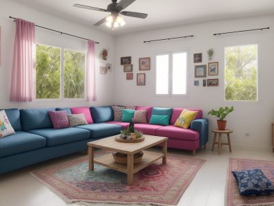 Imagem mostrando ideias criativas de customização de roupas, incluindo camisetas e jeans customizados, com foco em técnicas e materiais