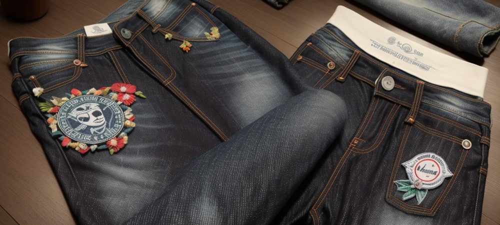 Customização de Roupas: Transformando seu Estilo e Identidade Imagem de pessoas customizando roupas, mostrando ideias de customização de camisetas e jeans, com foco em estilo e identidade visual.