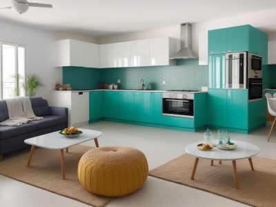 Ambiente de interior moderno e aconchegante, demonstrando o impacto da decoração na transformação de espaços.