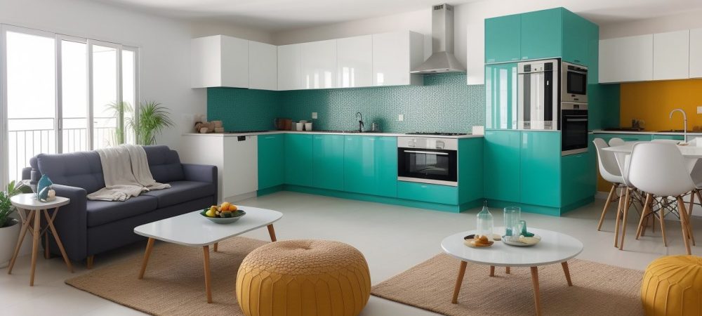 Ambiente de interior moderno e aconchegante, demonstrando o impacto da decoração na transformação de espaços.