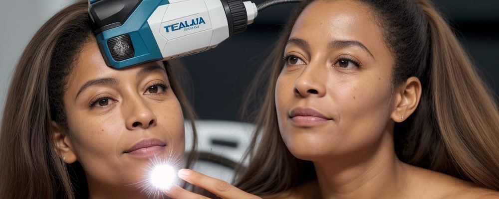 Imagem mostrando diversos métodos de depilação, como cera, laser e linha, com foco em cuidados e resultados.