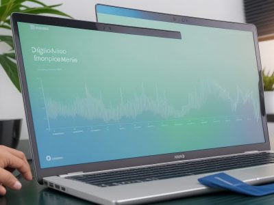 Representação visual de um curso online de derivativos financeiros, com um servidor público analisando gráficos e aprendendo sobre como operar derivativos para uma gestão mais eficiente.