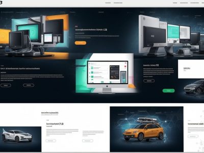 Representação de desenvolvedores usando HTML5, CSS3 e jQuery em um ambiente de trabalho moderno e colaborativo, focado em cursos online.
