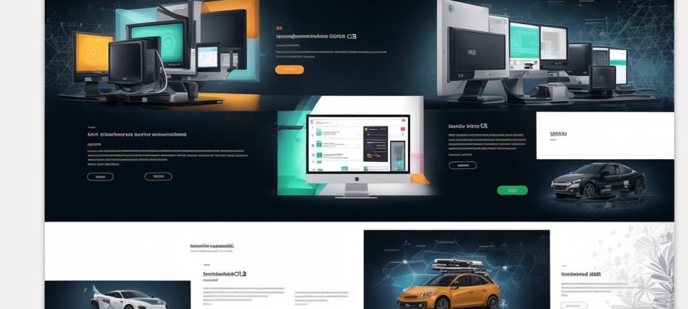 Representação de desenvolvedores usando HTML5, CSS3 e jQuery em um ambiente de trabalho moderno e colaborativo, focado em cursos online.
